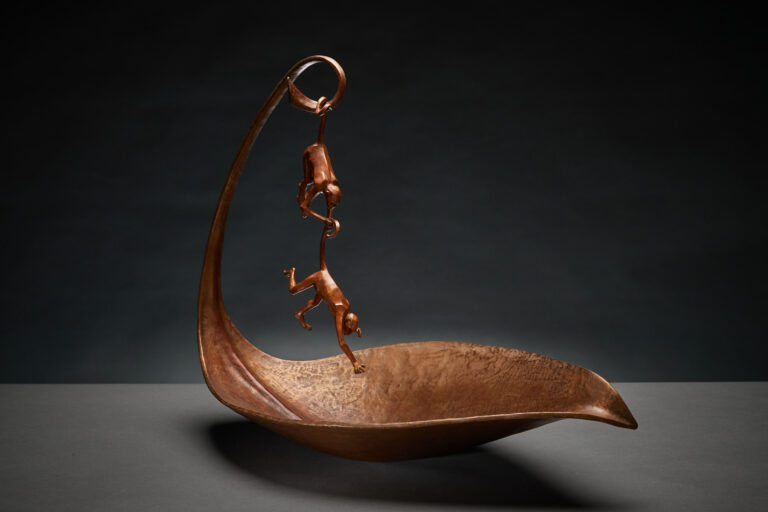 Spider-Monkeys 2 Bowl Bronze (3)