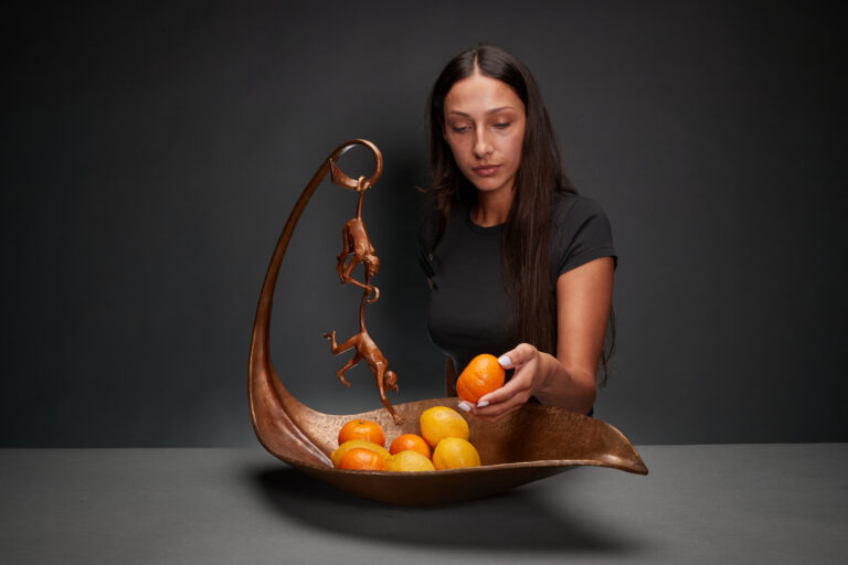 Spider-Monkeys 2 Bowl Bronze (5)
